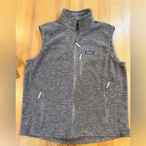 PATAGONIA Gray Synchilla Men's Fleece Vest Large